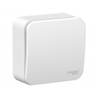 Выключатель 1-клавишный открытой установки белый Schneider Electric Blanca BLNVA061011