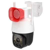 Поворотная PTZ камера уличная Recon SM777, IP, 3 Mpx, без zoom, ИК подсветка до 30 м, 12V, слот microSD, Wi-Fi