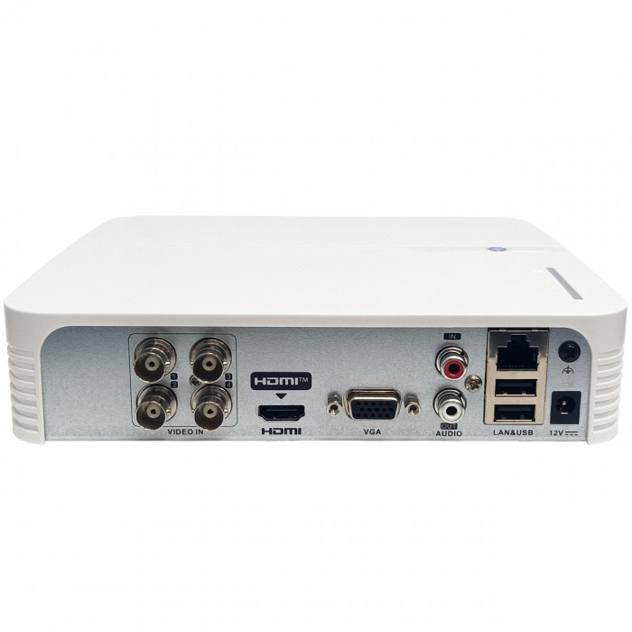 Видеорегистратор 4-х канальный ATIX ATH-HVR-1104A/S, мультиформат 1080n, 1 HDD, аудиовход 1 RCA