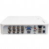 Видеорегистратор 8-и канальный ATIX ATH-HVR-1108A/S, мультиформат 1080n, 1 HDD, аудиовход 1 RCA