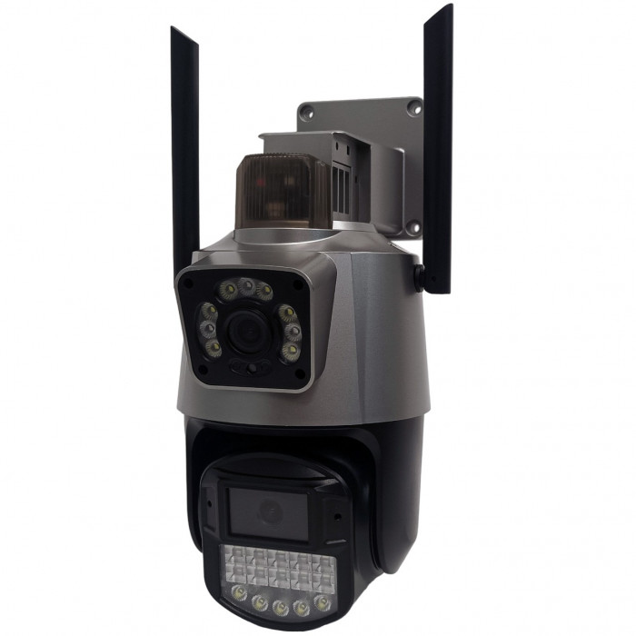 Поворотная PTZ камера уличная Recon DL33MFP, IP, 6 Mpx, без zoom, ИК подсветка до 30 м, 12V, слот microSD, Wi-Fi