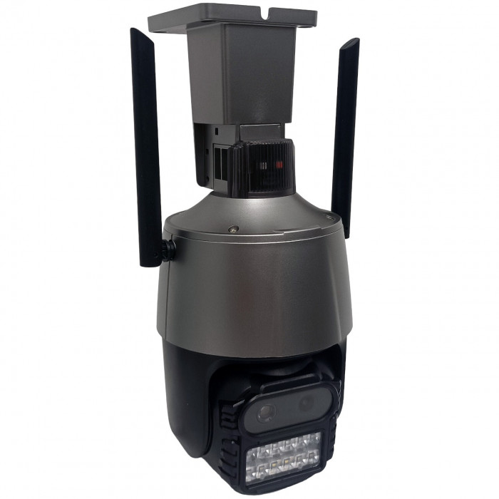 Поворотная PTZ камера уличная Recon DL22SM, IP, 2 Mpx, 4x zoom, ИК подсветка до 30 м, 12V, слот microSD, Wi-Fi