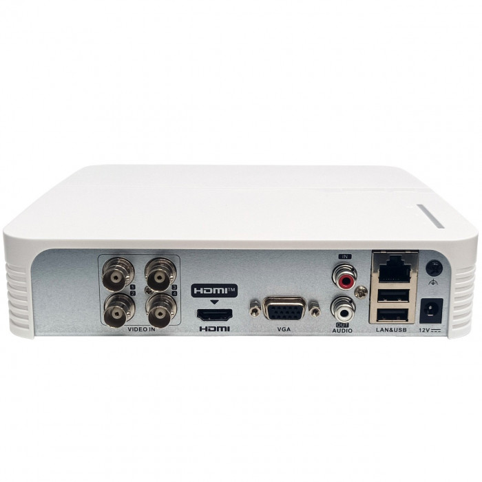 Видеорегистратор 4-х канальный Recon HVR1104A/S, мультиформат 1080n, 1 HDD, аудиовход 1 RCA