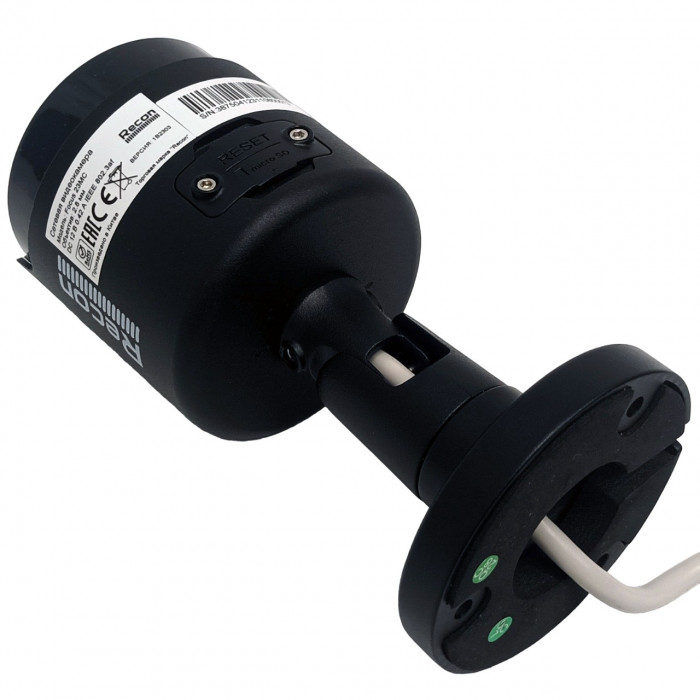IP видеокамера уличная Recon Focus 23MC Black, микрофон, 2 Mpx, объектив 2.8 мм, ИК подсветка до 30 м, 12V/POE, слот microSD