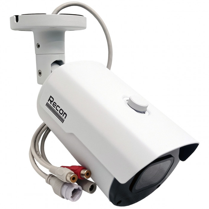 IP видеокамера уличная Recon Focus 55C, 5 Mpx, вариофокал 2.8-12 мм, ИК подсветка до 45 м, 12V/POE, слот microSD