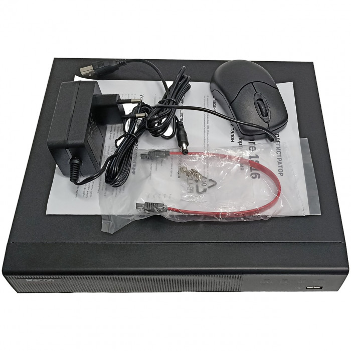 Видеорегистратор 16-ти канальный Recon Core 1816, IP до 8 Mpx, 1 HDD, аудиовход 1 RCA