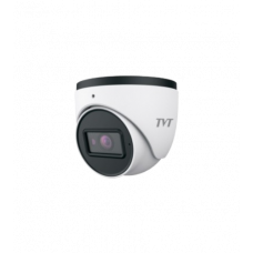 IP видеокамера антивандальная TVT TD-9524S4(D/PE/AR2), микрофон, 2 Mpx, объектив 2.8 мм, ИК подсветка до 30 м, 12V/POE, слот microSD