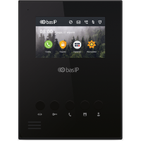 IP видеодомофон BAS-IP AU-04LA Black