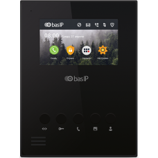 IP видеодомофон BAS-IP AU-04LA Black