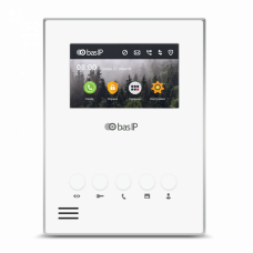 IP видеодомофон BAS-IP AU-04LA White